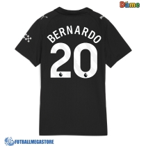 Fotballdrakt Dame Manchester City Bernardo Silva #20 Bortedrakt 2025-26 Kortermet